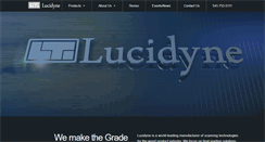 Desktop Screenshot of lucidyne.com